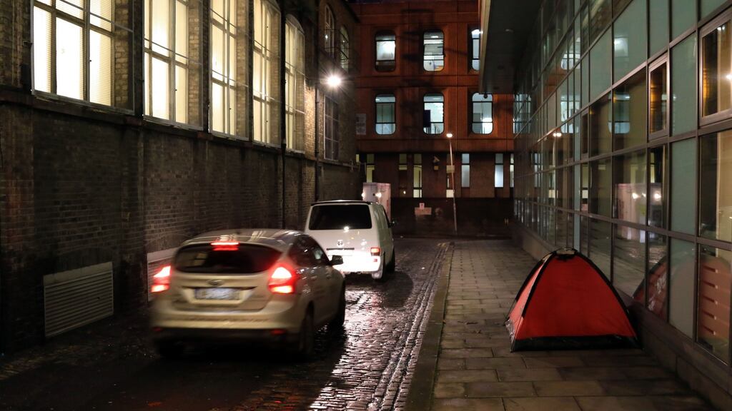 There were 186 homeless families living in hotels, B&Bs and council-owned emergency accommodation in south Co Dublin’s administrative area at the end of May, local councillors were told last night. File photograph: Nick Bradshaw