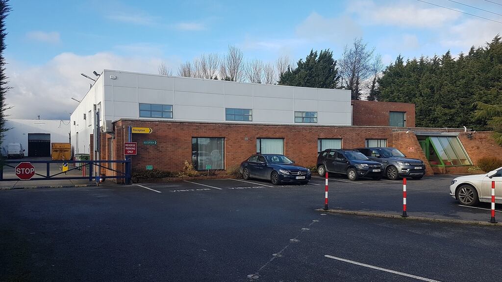 The 8,933sq m (96,163sq ft) facility in Kilbride, a 10-minute drive from the M50, is occupied by Rennicks, but is being sold with vacant possession