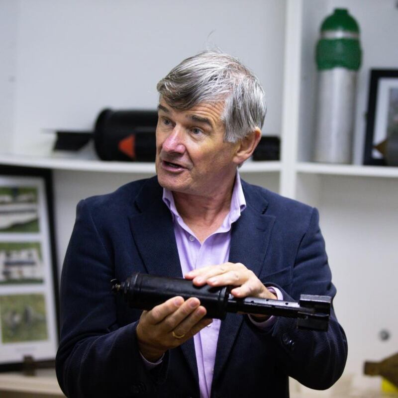 Retired Lieut Col Ray Lane. Photograph: Tom Honan