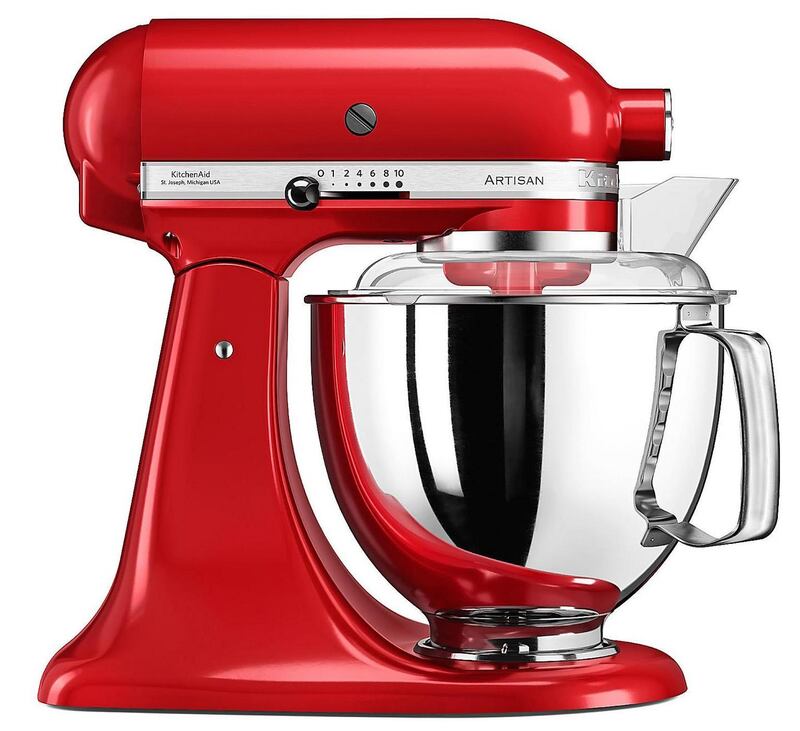 Chef Gwen McGrath uses a Kitchenaid for meringues and is currently making home-made walnut whips