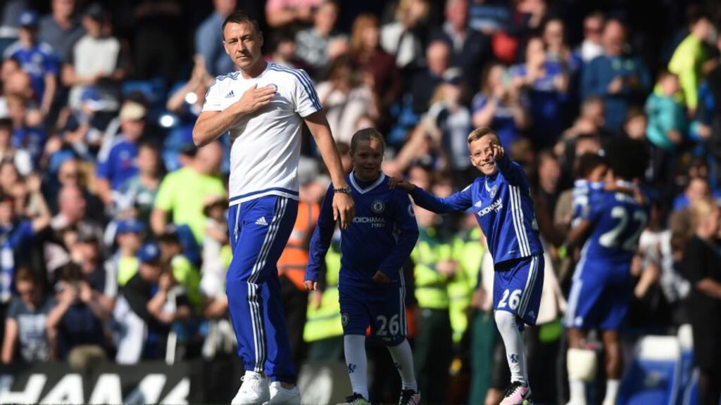 John Terry has signed a one-year contract extension with Chelsea. Photograph: Getty