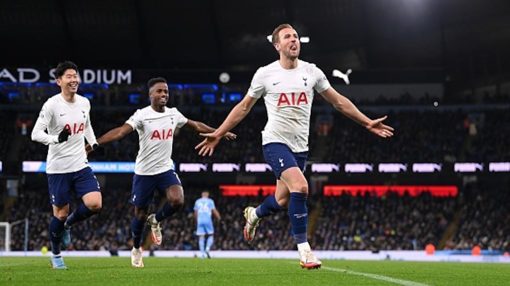 When you think about how good Romelu “seven touches in 90 minutes against Palace” Lukaku looked in Conte’s team at Inter, you wonder what the ceiling might be for Harry Kane. Photograph: Stu Forster/Getty Images