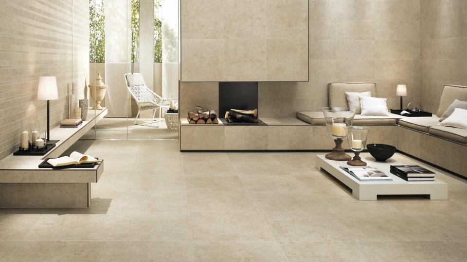 Sunrock Jerusalem Ivory tiles available from National Tile, Dublin.