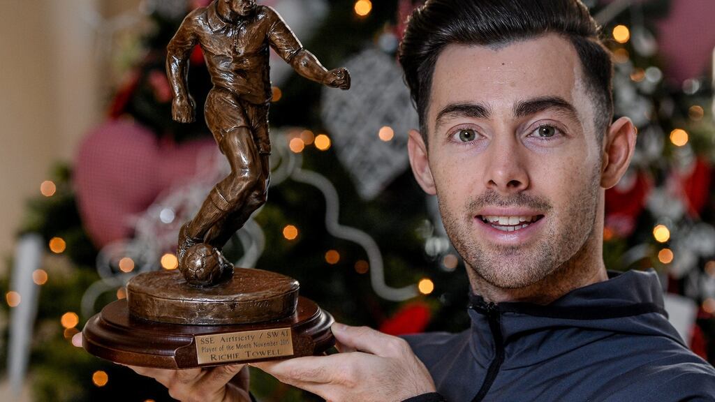 Richie Towell has jopined Brighton and Hove Albion from Dundalk. Photograph: Sportsfile