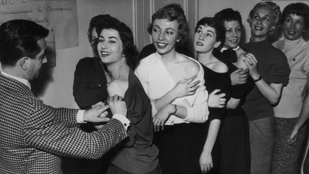Members of the Association of French Models line up for their smallpox vaccinations in 1955. The disease killed 300 million people in the 20th century alone. On May 8th, 1980, the World Health Organisation declared smallpox officially eradicated. Photograph: Hulton Archive/Getty Images