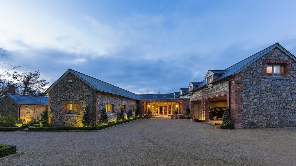 Tinakilly Lodge, Co Wicklow: this stunning property has movie star good looks more typically found in the Hollywood Hills than just outside Wicklow Town. Available from €5,900 a week