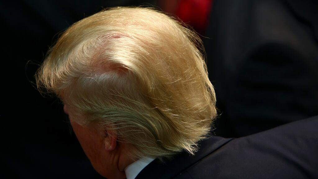 Donald Trump. Photograph: Travis Dove/The New York Times