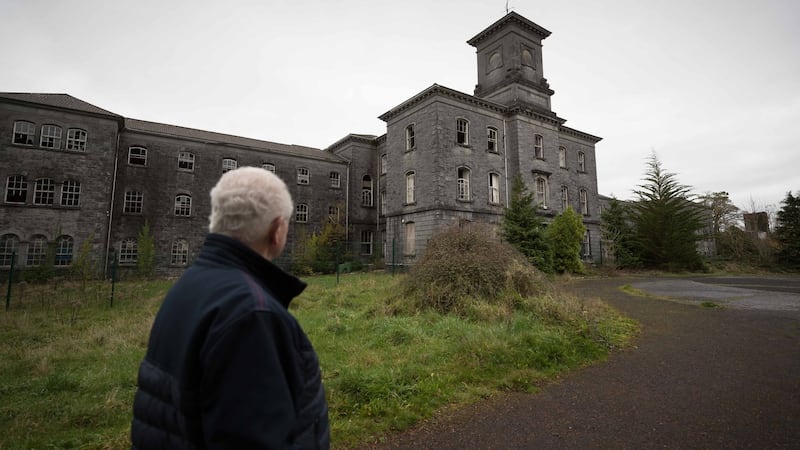 Eddie Lough at Our Lady’s Hospital in Ennis, Co Clare: ‘Blaming the asylum as an institution and the staff isn’t right. It was society that sent people in there, and society that kept them there in a way.’ Photograph: Eamon Ward