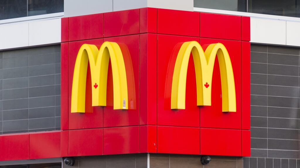 Temple Carraig secondary school claimed McDonald’s chose the location at Blacklion Neighbourhood Centre because it is close to three schools. Photograph: Getty Images