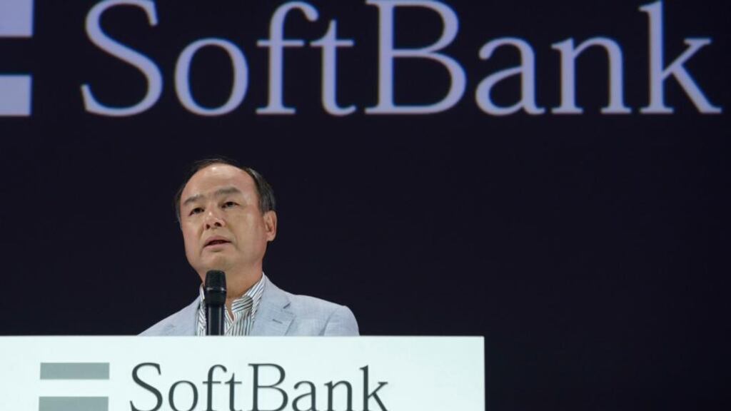 Masayoshi Son, chairman and chief executive officer of SoftBank. the deal shows his appetite for for foreign M&A has not dimmed since his $21.6 billion acquisition of US mobile carrier Sprint this year. Photograph: Akio Kon/Bloomberg