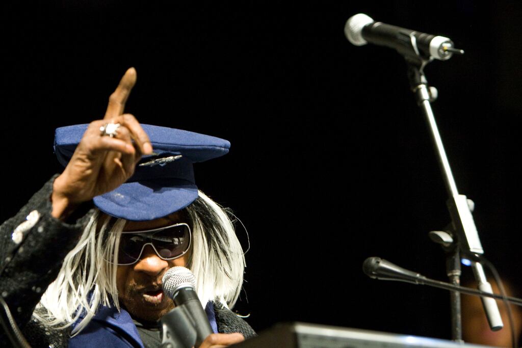 Sly Stone performing at the Coachella Valley Music Festival in California in 2010. Photograph: Josh Haner/The New York Times