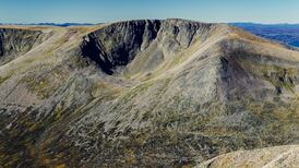 UK’s hardiest snow patch melts for eighth time in 300 years during Cop26 talks