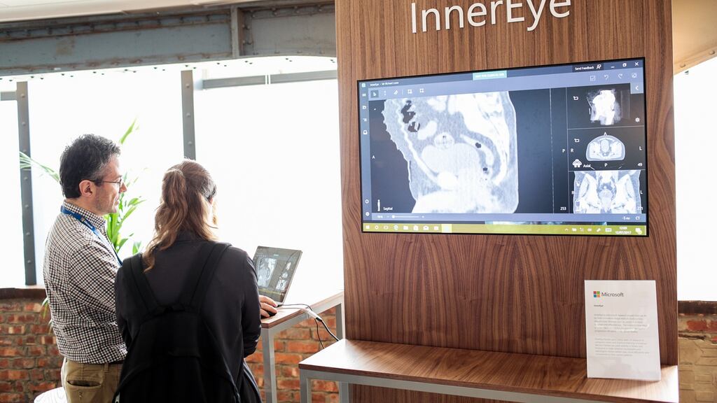 InnerEye: Uses AI computer vision and machine learning to help doctors monitor and treat diseases such as cancer in a more targeted and effective way.
