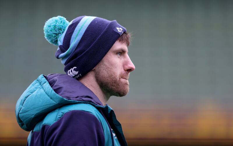 Hugo Keenan: 'I suppose you’re always a small bit tempted with the idea of playing in an Olympics. Who wouldn’t want to do that?' Photograph: Dan Sheridan/Inpho