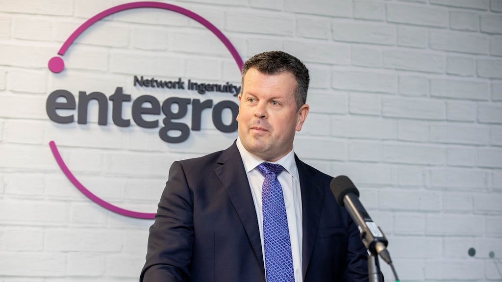 Jim Doyle, managing director of Entegro. Photograph: Dylan Vaughan