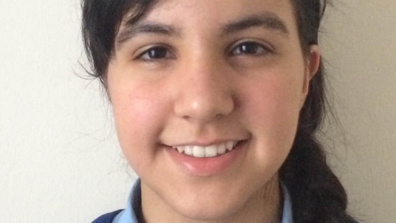 Shahed Warreth of Maryfield College, Drumcondra, Dublin 9: is anxious that she will have a blank in an exam.