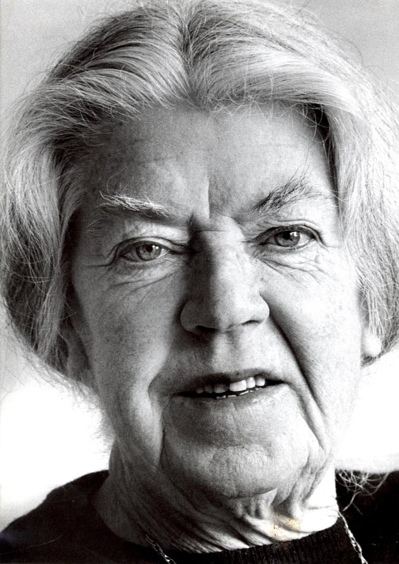 Mary Lavin c1982. Photograph: Diarmuid Peavoy