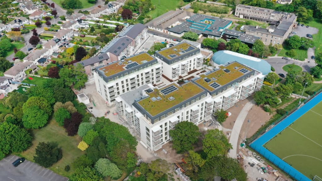 An aerial view of the Seafield Strand scheme in Sutton, Dublin 13