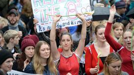 ‘Trust women to make the right choice’ pro-choice protesters say