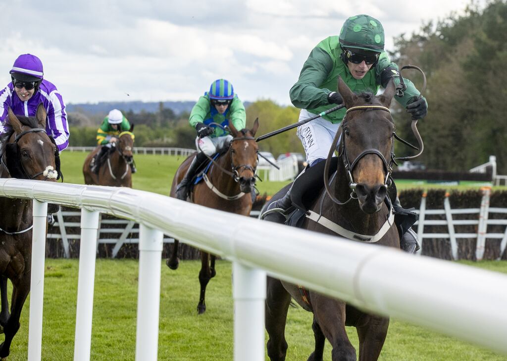 Impaire Et Passe: the Leopardstown trip presents a challenge as he lost his unbeaten record in a Hatton’s Grace slog with Teahupoo over 2½ miles at Fairyhouse earlier this month. Photograph: Tom Maher/Inpho