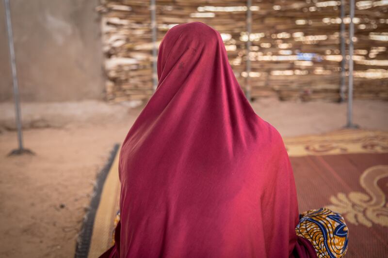 Halima, now 17, was married to a man decades older than her when she was 13. She had the marriage dissolved with the help of NGOs. Photograph: Sally Hayden