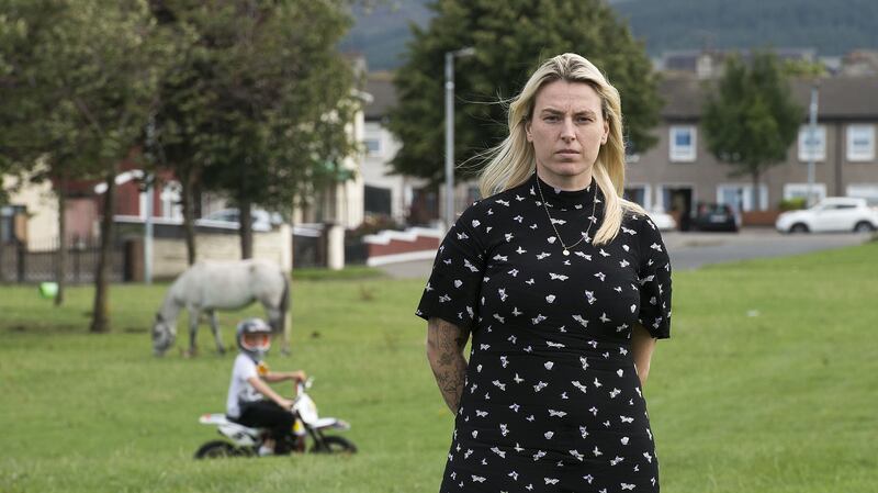Lynn Ruane in Killinarden, Tallaght. Photograph: Dave Meehan/The Irish Times