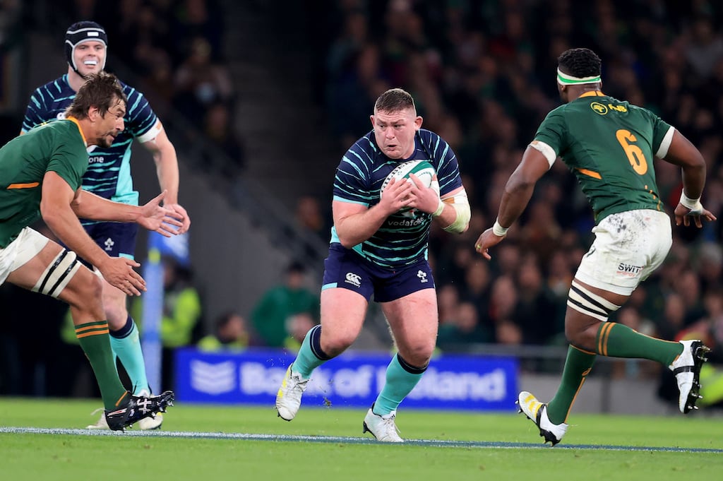 Tadhg Furlong has been named Ireland captain against Fiji. Photograph: Dan Sheridan/Inpho
