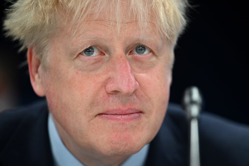 British prime minister Boris Johnson marked the 25th anniversary of the handover of the former colony of Hong Kong to China with a tweet: “25 years ago we made a promise to the people of Hong Kong". Photograph: Gabriel Bouys/AFP via Getty Images