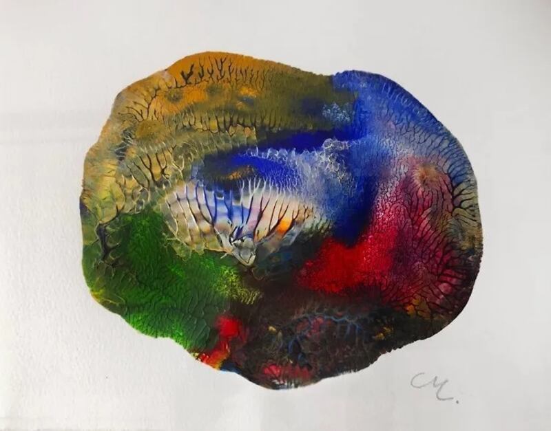 Work by Sean Mulcahy at the 2012-2022, a Decade of Exhibitions at the Olivier Cornet Gallery, which is dedicated to Rosemary and Sean Mulcahy