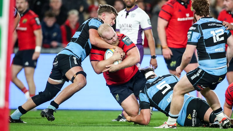 Clayton McMillan happy to see Munster ‘win ugly than lose pretty’ against Cardiff