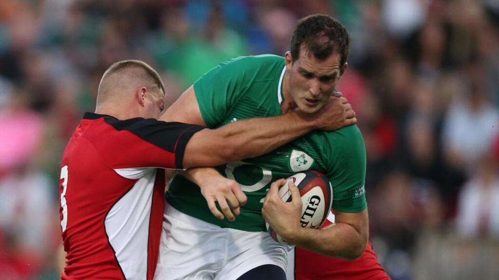 Devin Toner made a big step up in the international game with his performances on tour. Photograph: Billy Stickland/Inpho