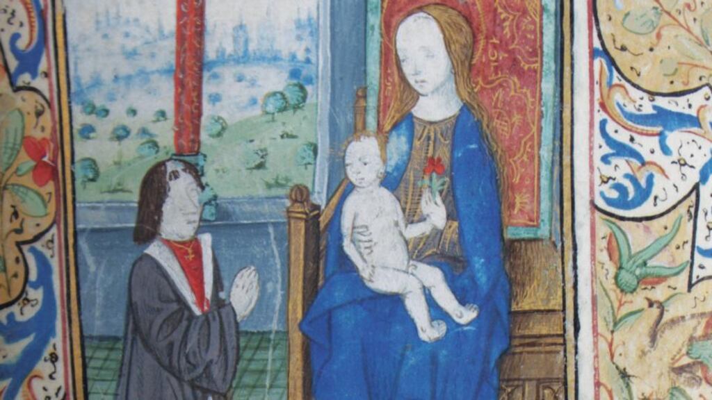 Detail from the 15th-century Flemish ‘Book of Hours’