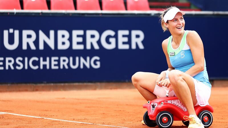 Tatjana Maria: “To travel together is the most important thing. At the beginning, I told my husband that if we cannot go all together, I won’t go alone.” Photo: Getty Images