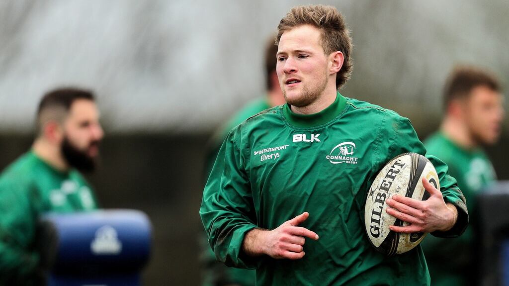Ireland scrumhalf Kieran Marmion is ready to return for Connacht after recovering from a back injury. Photograph: Laszlo Geczo/Inpho