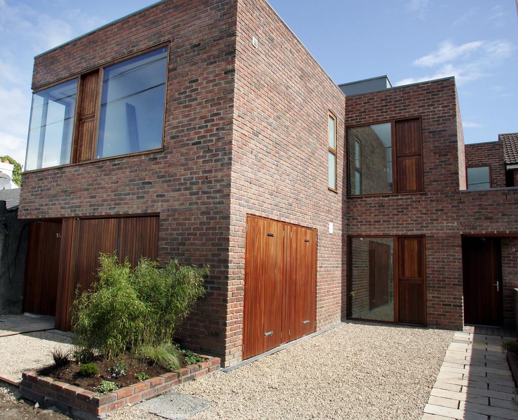 An example of 'gentle density' housing in Monkstown, Co Dublin: Gentle density can involve adding an additional floor to an exisiting home or building a new unit in a back garden. Photograph: Eric Luke