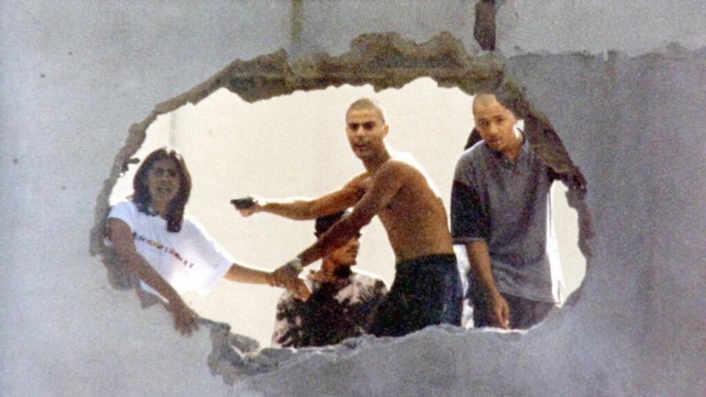 File picture of a riot at Vila Velha prison in Brazil's eastern state of Espirito do Santo in 1997. A jury has found 23 Brazilian police officers guilty of killing 13 inmates during the 1992 riot at Sao Paulo’s Carandiru prison. Photograph: Gazeta de Vitoria/Reuters