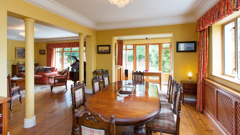 The diningroom at 2 Ailesbury Drive, Dublin 4