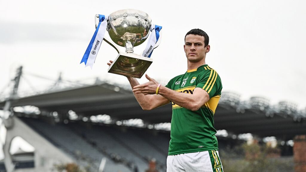Kerry’s Shane Enright: ready to face the challenge of Dublin head on in Croke Park.  Photograph:  Ramsey Cardy/Sportsfile