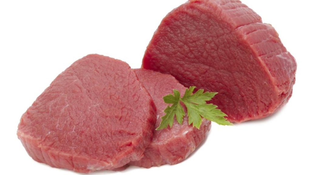 Beef: raw meat