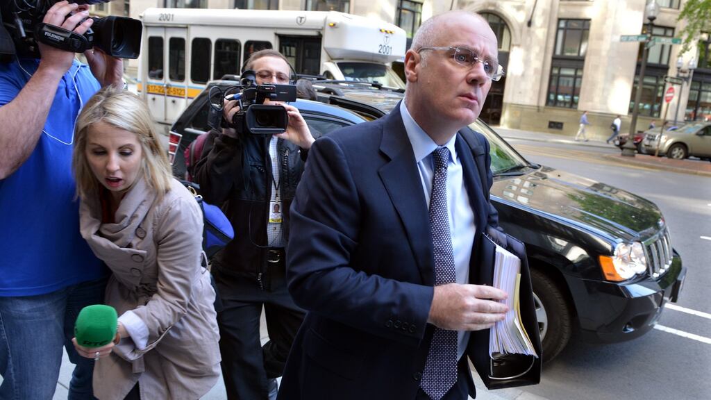 Former Anglo Irish Bank chief executive David Drumm is a “clear flight risk”, a US government attorney has argued. Photograph: Josh Reynolds/The Irish Times