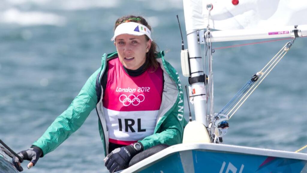 Annalise Murphy: qualified for the gold fleet on Wednesday in style at Delta Lloyd Regatta. Photograph: Inpho