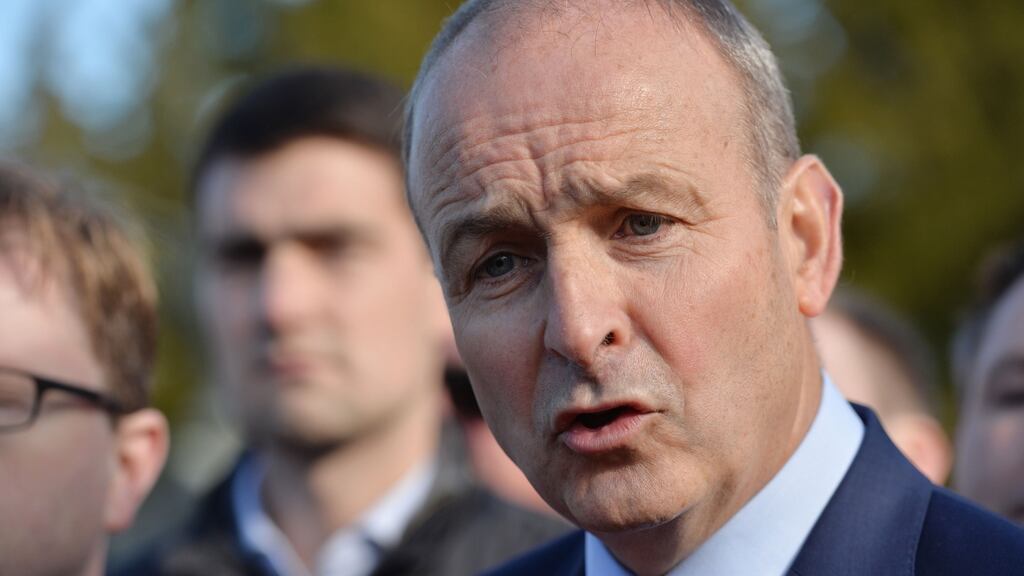 Fianna Fáil leader Micheál Martin has claimed Fine Gael always knew that abolishing the Universal Social Charge was not going to happen because the money was not there to achieve that. File photograph: Alan Betson