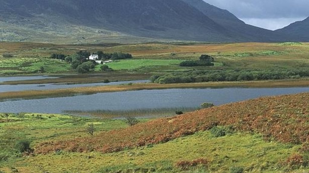 A view of the rural surroundings at Cornamona, Co Galway. File photograph: Getty Images