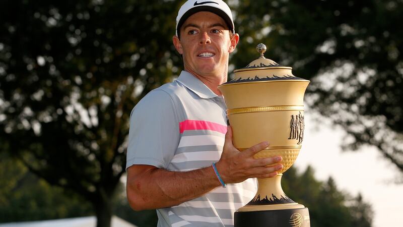 It was in 2014 that McIlroy claimed the title at Firestone. Photo: Gregory Shamus/Getty Images