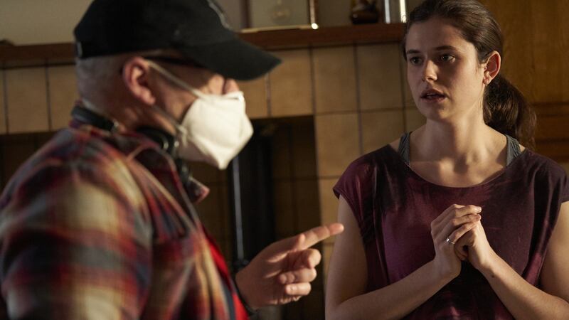 Lenny Abrahamson directing Alison Oliver