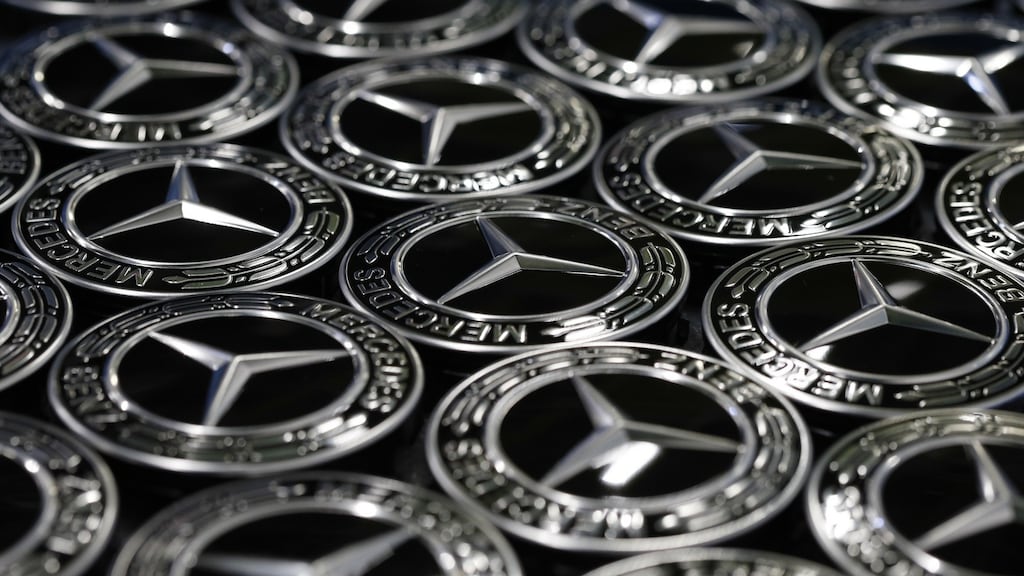 Daimler-Benz itself would rebrand as Mercedes-Benz, bringing an end to more than 100 years of the Daimler corporate name. Photograph: Michaela Handrek-Rehle/Bloomberg