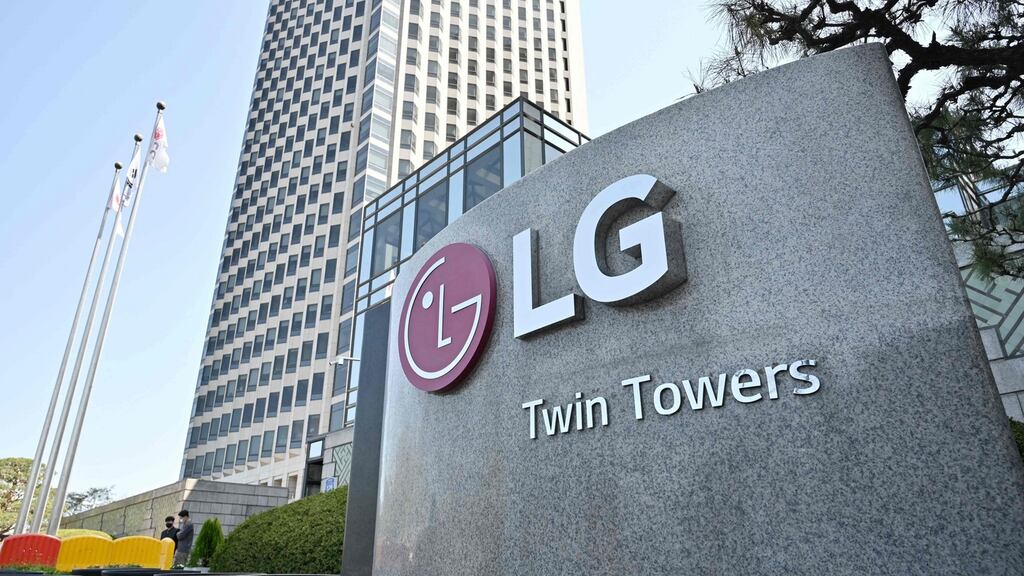 LG Electronics’  company’s headquarters in Seoul. Photograph:  Jung Yeon-Je/AFP via Getty Images