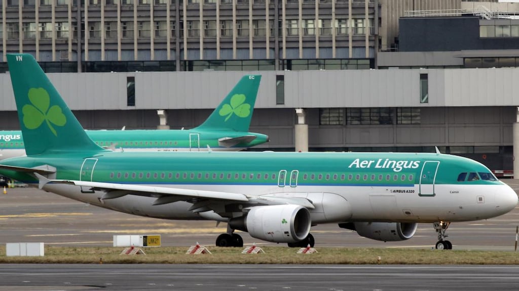 Aer Lingus plans to move two Airbus A330s and asign two new A321 long-range craft to Manchester. Photograph: Paul Faith