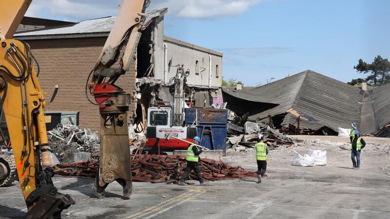 The bowling alley in Stillorgan was demolished in May. Photograph: Nick Bradshaw