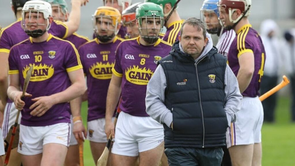 Davy Fitzgerald believes there is plenty for his Wexford side to improve on ahead of their quarter-final clash with Kilkenny. Photograph: Lorraine O’Sullivan/Inpho